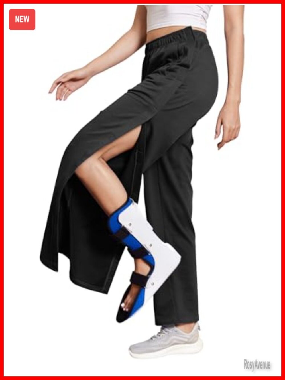 Tear Away Pants Post Surgery Adaptive Breakaway Sweatpants with Pockets